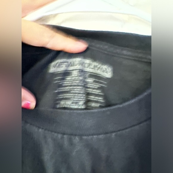 Vintage Y2K emo scene black and green metal mulisha men tshirt size large - Picture 6 of 9